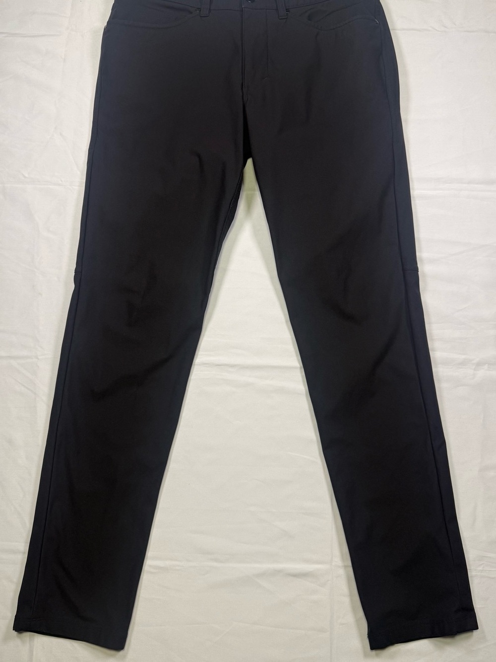 lululemon athletica Men's Black Commission Warpstreme Chinos - 30x30